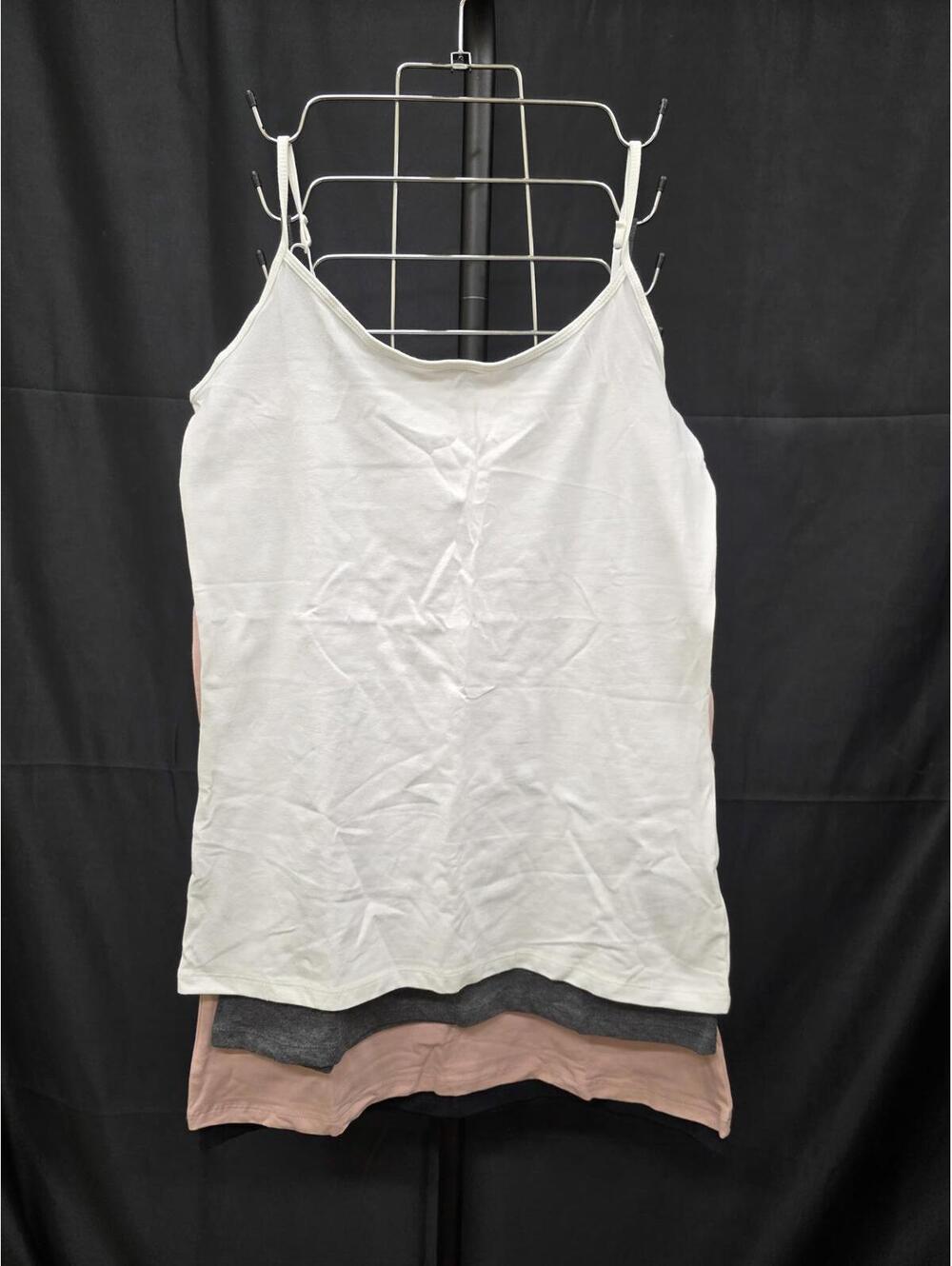 AMAZON ESSENTIALS SLIM‑FIT CAMISOLE PACK OF 4 WOMEN’S SIZE LARGE